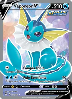 Vaporeon V – Carta Pokémon TCG