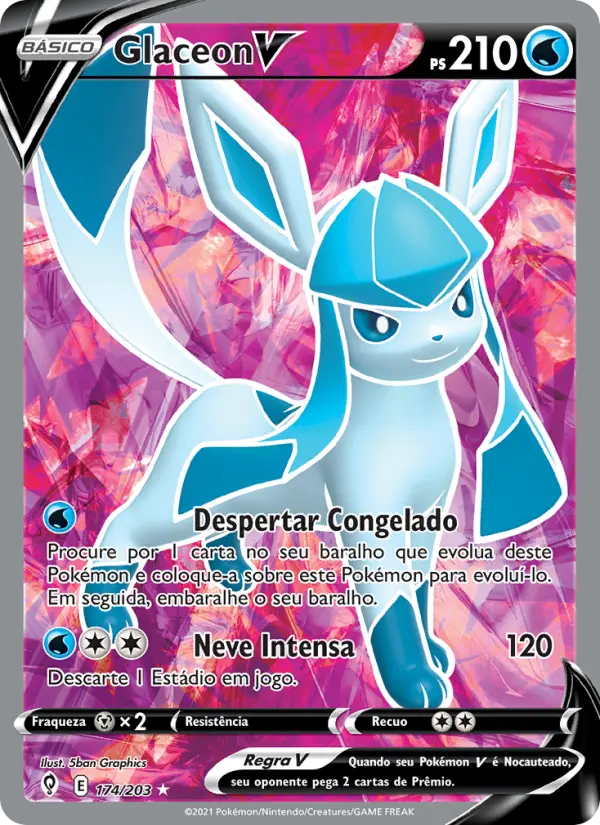 Glaceon V – Pokémon TCG