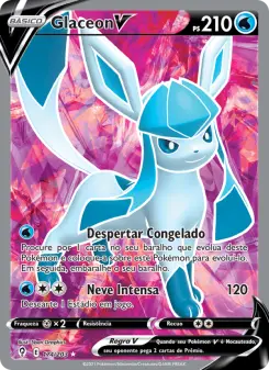 Glaceon V – Carta Pokémon TCG