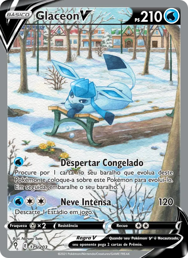 Glaceon V – Pokémon TCG