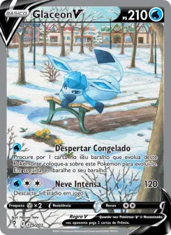 Glaceon V – Carta Pokémon TCG