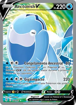 Arctovish V – Carta Pokémon TCG