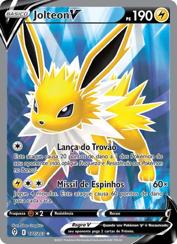 Jolteon V – Pokémon TCG