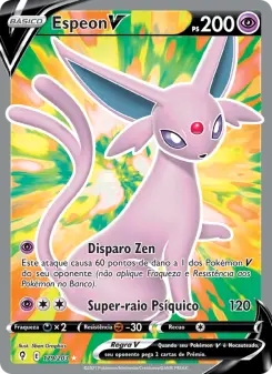 Espeon V – Carta Pokémon TCG