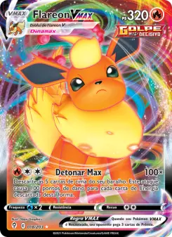 Flareon VMAX – Carta Pokémon TCG