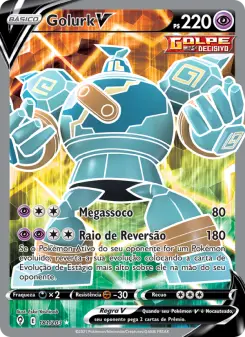 Golurk V – Carta Pokémon TCG