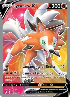 Lycanroc V – Carta Pokémon TCG