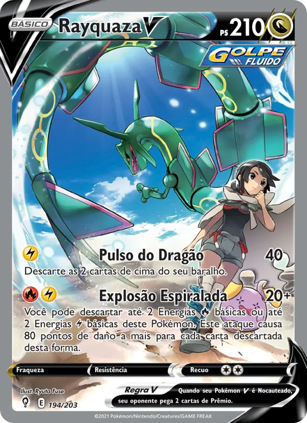 Rayquaza V – Pokémon TCG