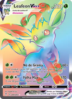 Leafeon VMAX – Carta Pokémon TCG