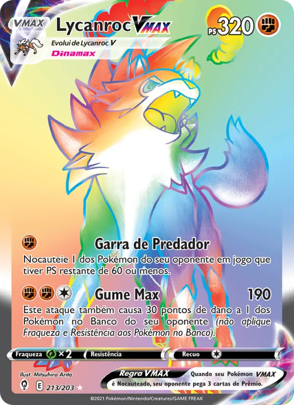 Lycanroc VMAX – Pokémon TCG