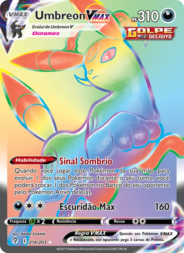 Umbreon VMAX – Pokémon TCG