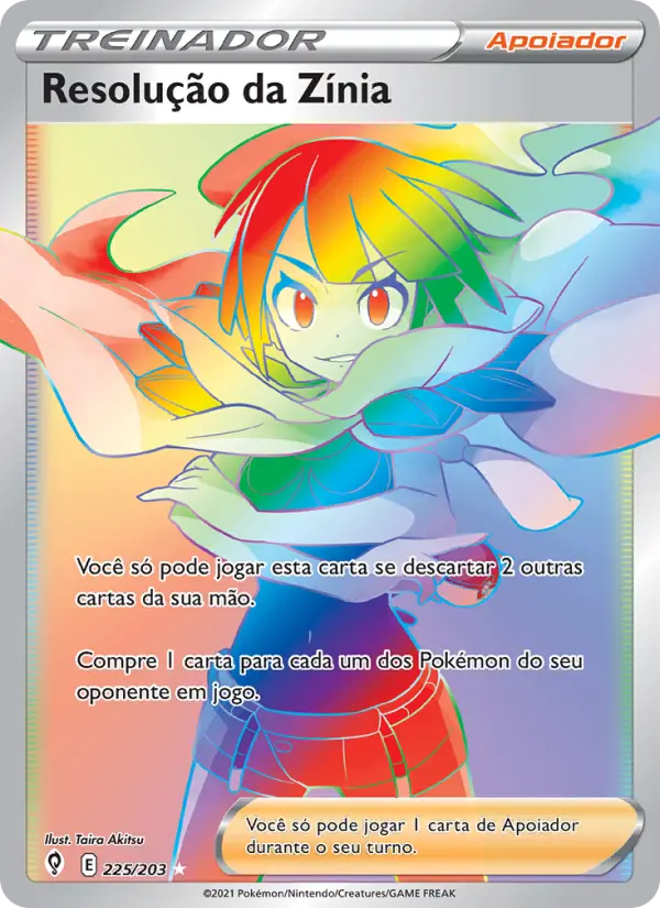 Resolução da Zínia – Pokémon TCG