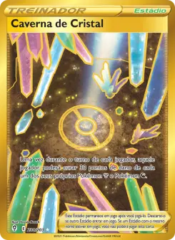 Caverna de Cristal – Carta Pokémon TCG