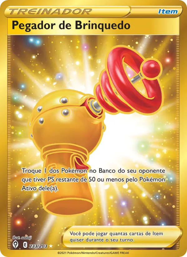 Pegador de Brinquedo – Pokémon TCG