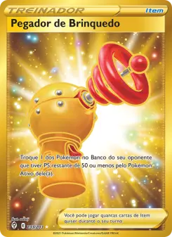 Pegador de Brinquedo – Carta Pokémon TCG