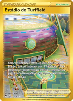Estádio de Turffield – Carta Pokémon TCG