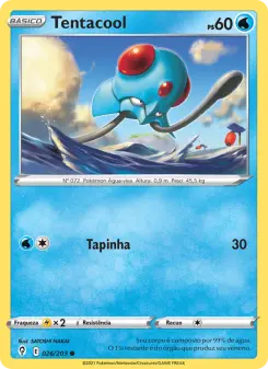Tentacool – Carta Pokémon TCG