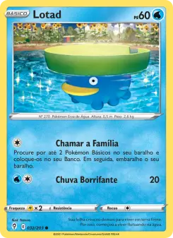 Lotad – Carta Pokémon TCG