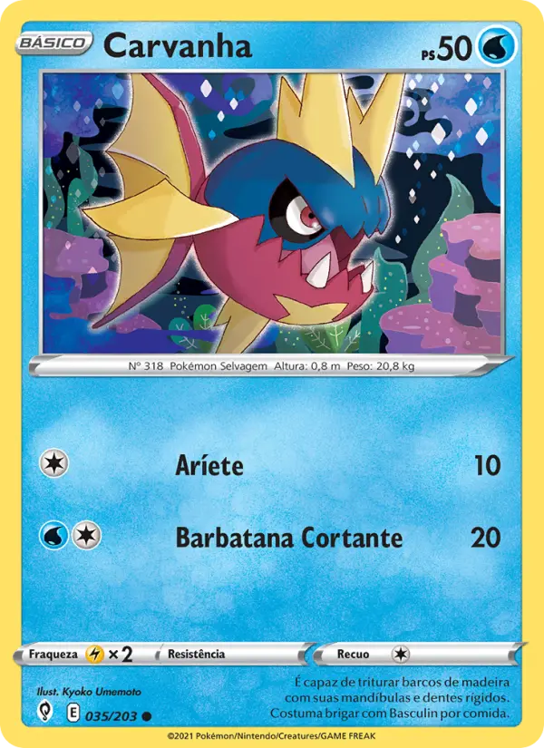 Carvanha – Pokémon TCG