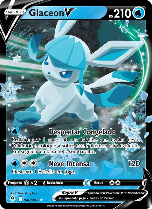 Glaceon V – Pokémon TCG