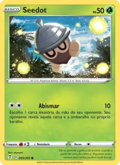 Seedot – Carta Pokémon TCG