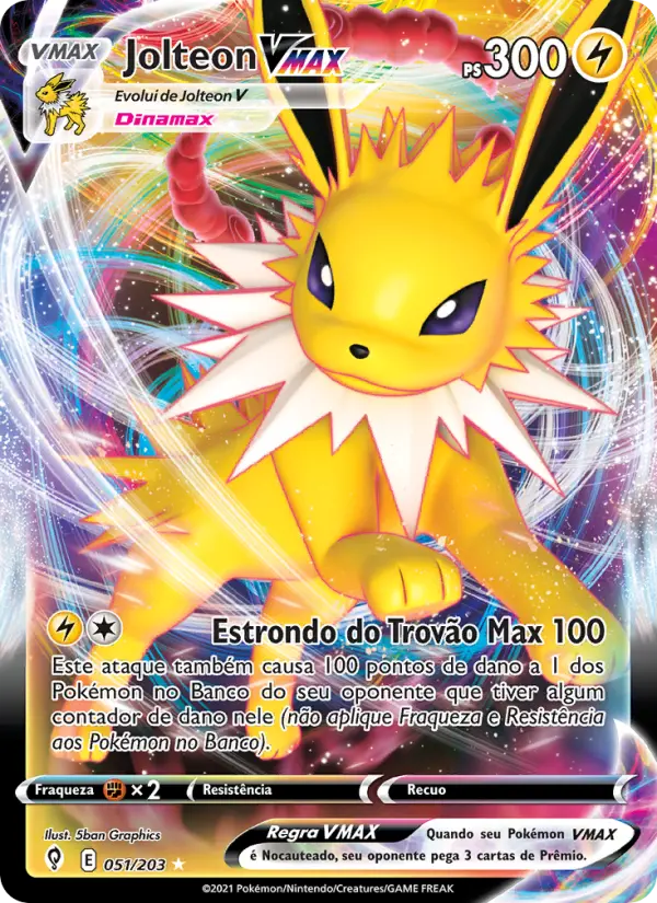 Jolteon VMAX – Pokémon TCG