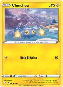 Chinchou – Carta Pokémon TCG