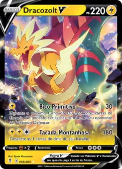 Dracozolt V – Carta Pokémon TCG