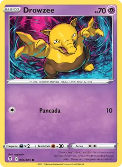 Drowzee – Carta Pokémon TCG