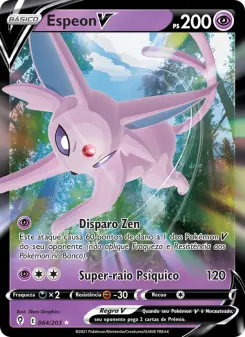 Espeon V – Carta Pokémon TCG