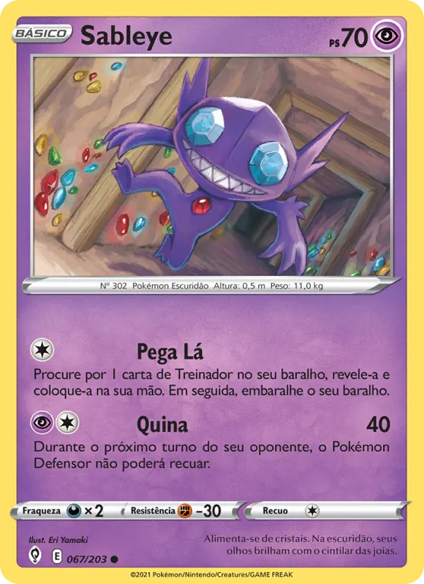 Sableye – Pokémon TCG