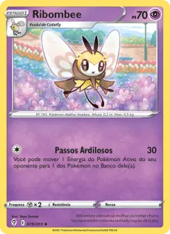 Ribombee – Carta Pokémon TCG