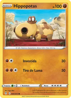 Hippopotas – Carta Pokémon TCG