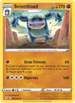 Seismitoad – Carta Pokémon TCG