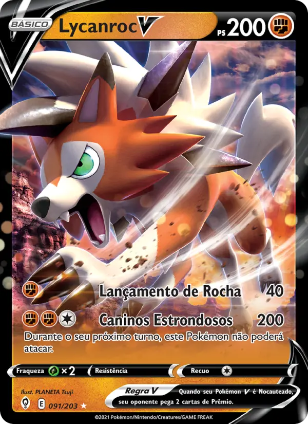Lycanroc V – Pokémon TCG