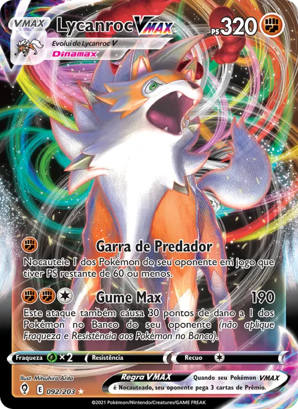 Lycanroc VMAX – Pokémon TCG