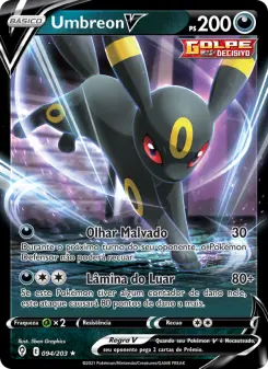 Umbreon V – Carta Pokémon TCG
