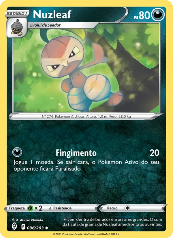 Nuzleaf – Pokémon TCG