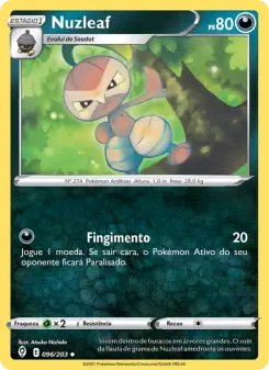 Nuzleaf – Carta Pokémon TCG