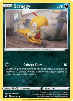 Scraggy – Carta Pokémon TCG