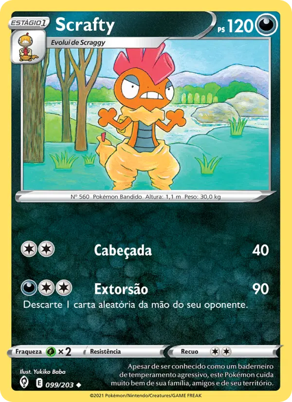 Scrafty – Pokémon TCG