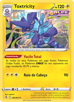 Toxtricity – Carta Pokémon TCG