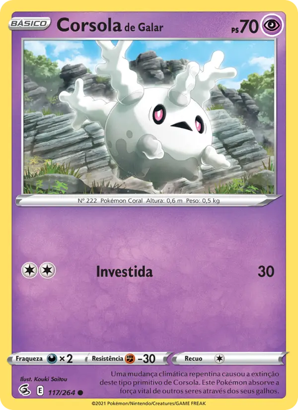 Corsola de Galar – Pokémon TCG