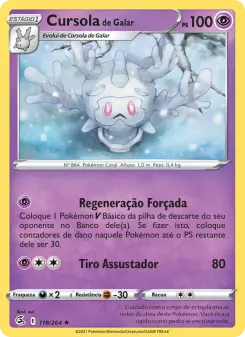 Cursola de Galar – Carta Pokémon TCG