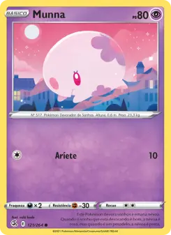 Munna – Carta Pokémon TCG
