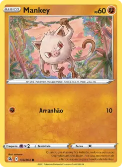 Mankey – Carta Pokémon TCG