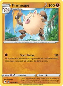 Primeape – Carta Pokémon TCG