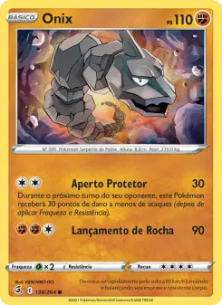 Onix – Carta Pokémon TCG