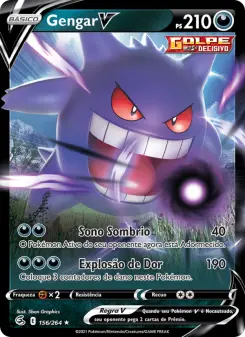 Gengar V – Carta Pokémon TCG