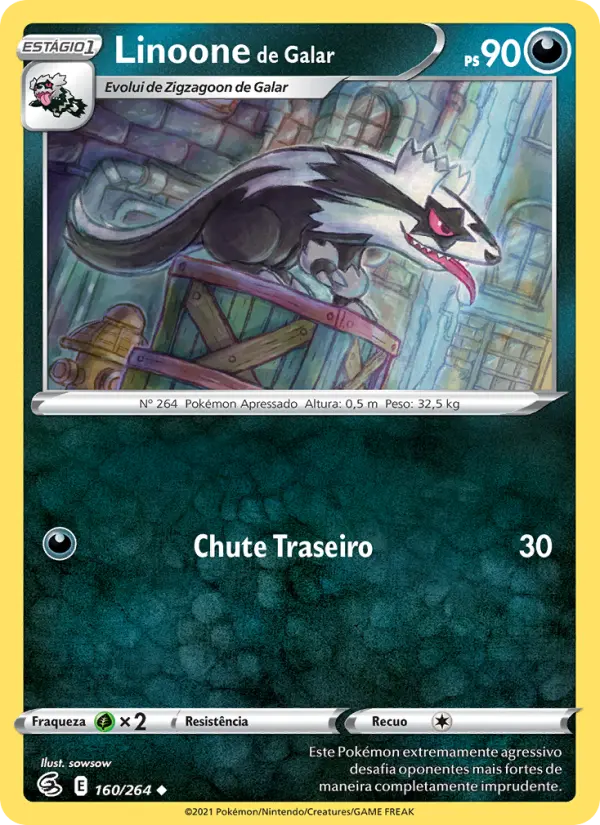 Linoone de Galar – Pokémon TCG